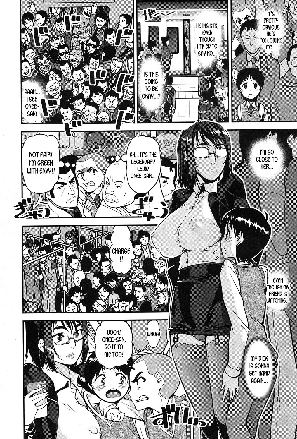 [Shinama - Shin Fuzen] Seitsuu Kaisoku! Train | Speedy First Ejaculation Train! ch.1-2 Fhentai - Page 34
