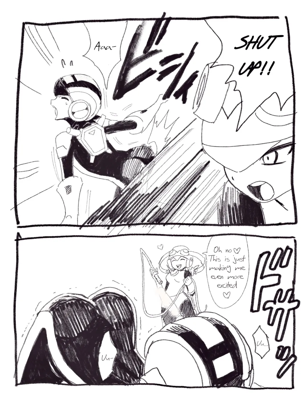 [Oboro] Exe Futanari Dark Roll chan x Rockman Fhentai - Page 2