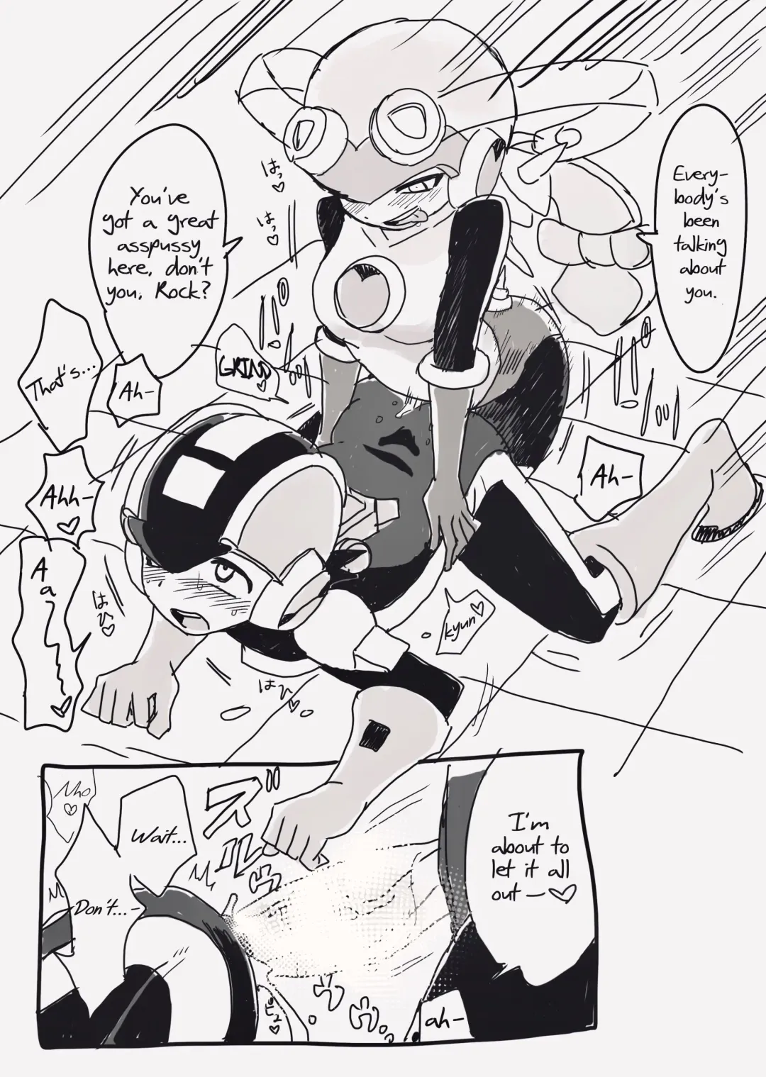 [Oboro] Exe Futanari Dark Roll chan x Rockman Fhentai - Page 6