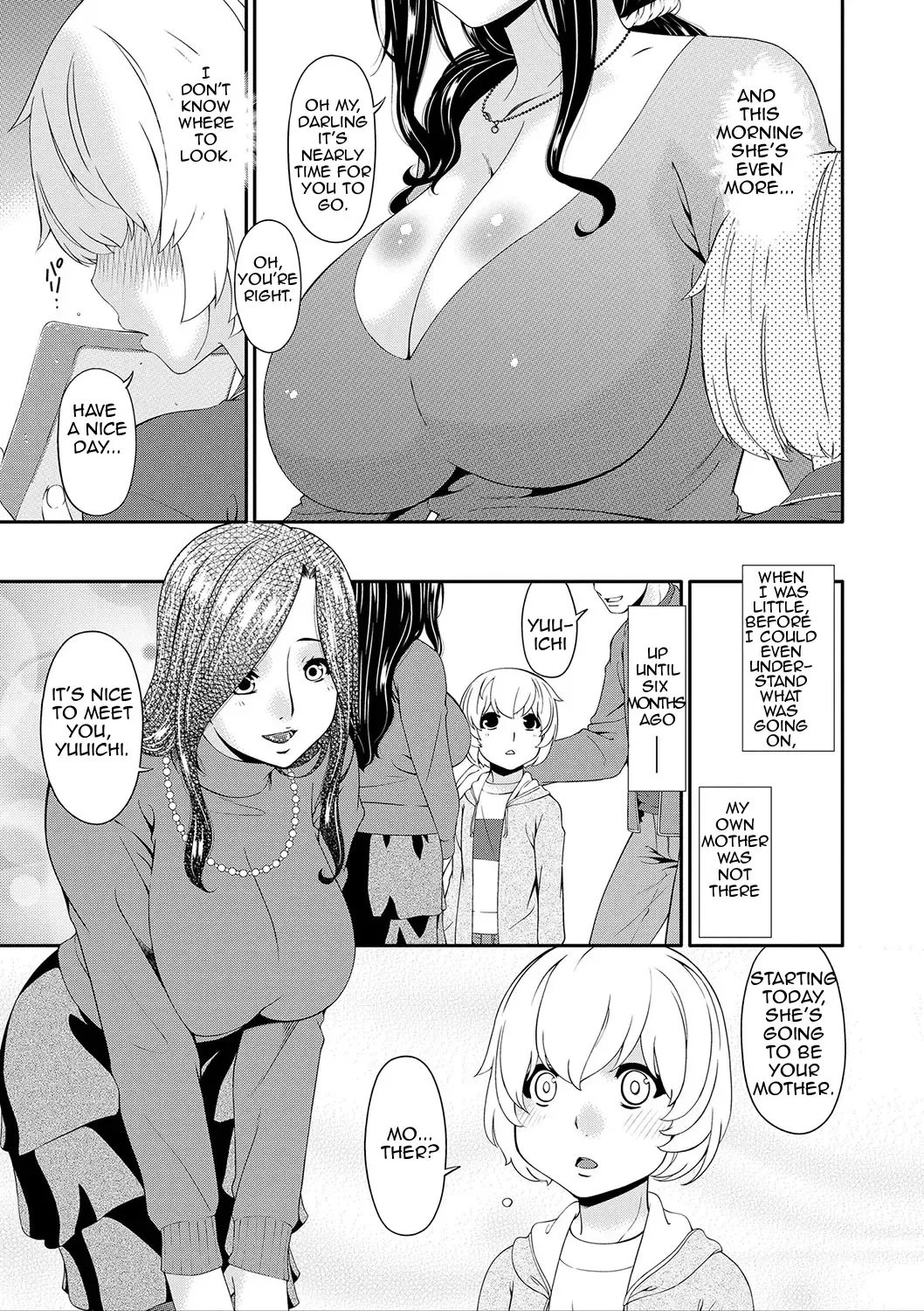 [Bai Asuka] Mama Koubi | Mating with Mother Fhentai - Page 202