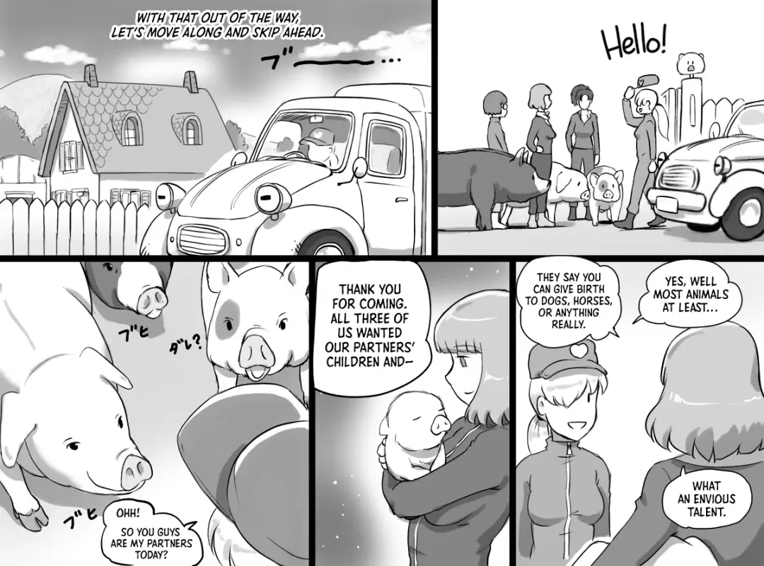 [Mizuiro Megane] Doubutsu Noujou 3-biki no Kobuta-chan Hen - Animal Farm 2 The Three Little Pigs Fhentai - Page 6