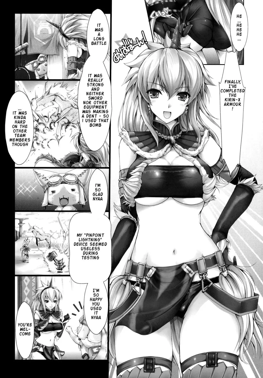 [Kizuki Aruchu - Zan] MonHun no Erohon 5 Fhentai - Page 4