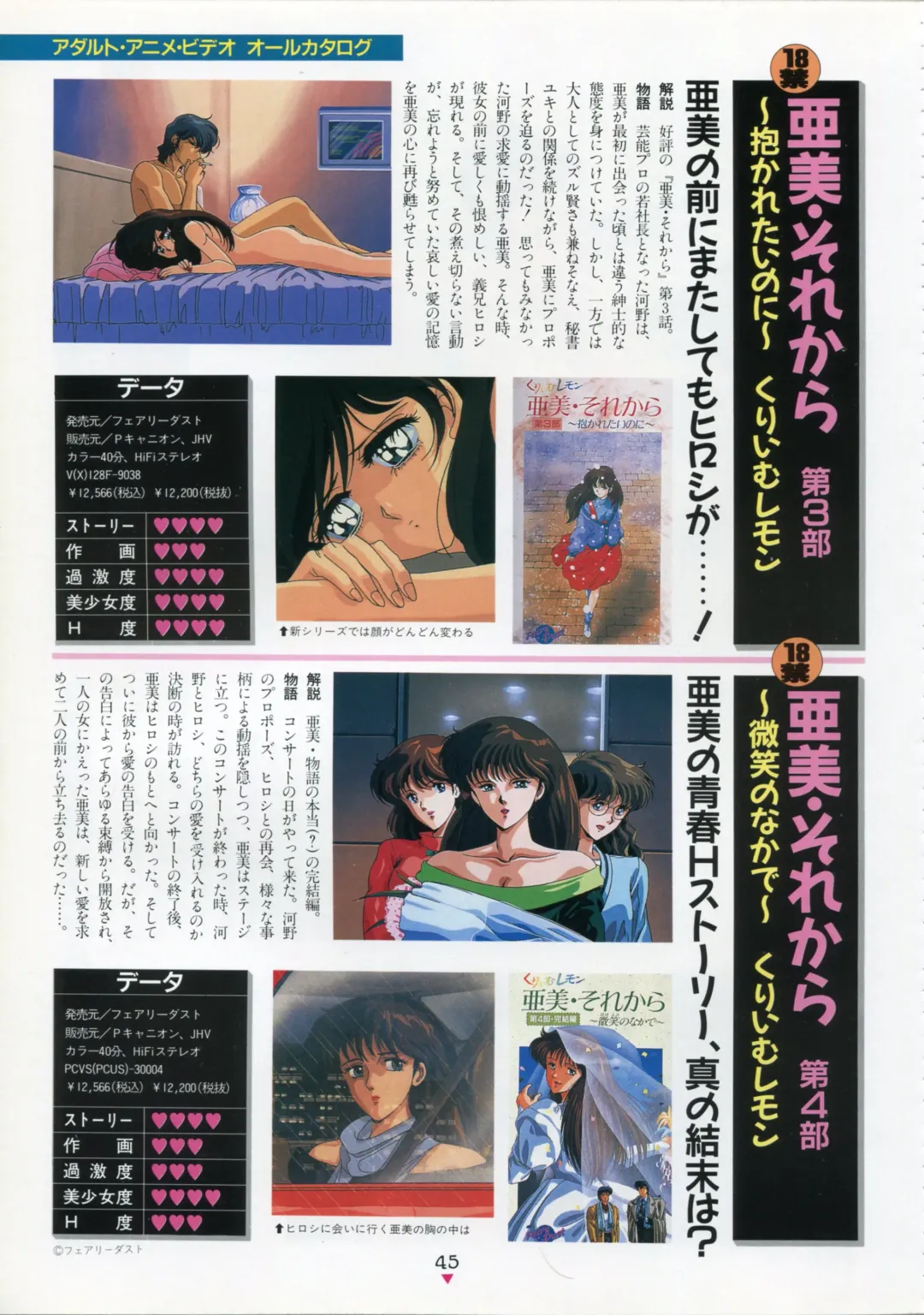 [Kazuneko - Nekojima Lei - Yamamoto Naoki] Bishoujo Anime Daizenshuu - Adult Animation Video Catalog 1991 Fhentai - Page 41