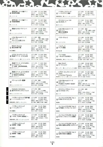 [Kazuneko - Nekojima Lei - Yamamoto Naoki] Bishoujo Anime Daizenshuu - Adult Animation Video Catalog 1991 Fhentai - Page 127