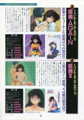 [Kazuneko - Nekojima Lei - Yamamoto Naoki] Bishoujo Anime Daizenshuu - Adult Animation Video Catalog 1991 Fhentai - Page 39