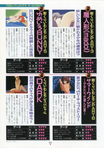 [Kazuneko - Nekojima Lei - Yamamoto Naoki] Bishoujo Anime Daizenshuu - Adult Animation Video Catalog 1991 Fhentai - Page 51