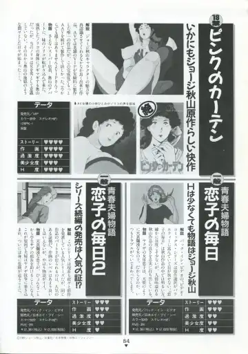 [Kazuneko - Nekojima Lei - Yamamoto Naoki] Bishoujo Anime Daizenshuu - Adult Animation Video Catalog 1991 Fhentai - Page 80