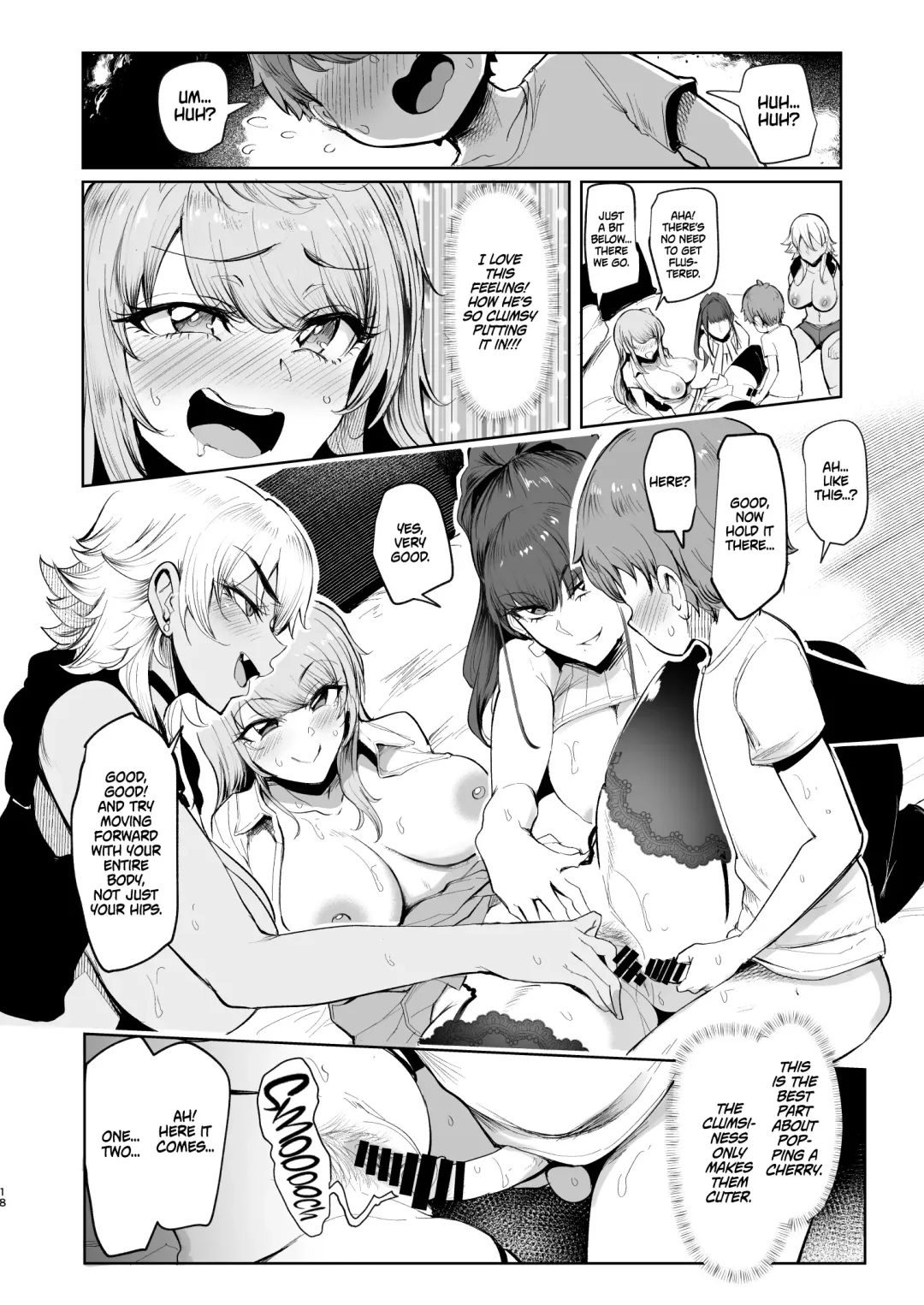 [Sian] Otomari Shita no wa H na Gal Onee-chan-tachi no Ouchi deshita | The Place I Stayed Over at Belonged to Perverted Gyaru Onee-chans Fhentai - Page 17