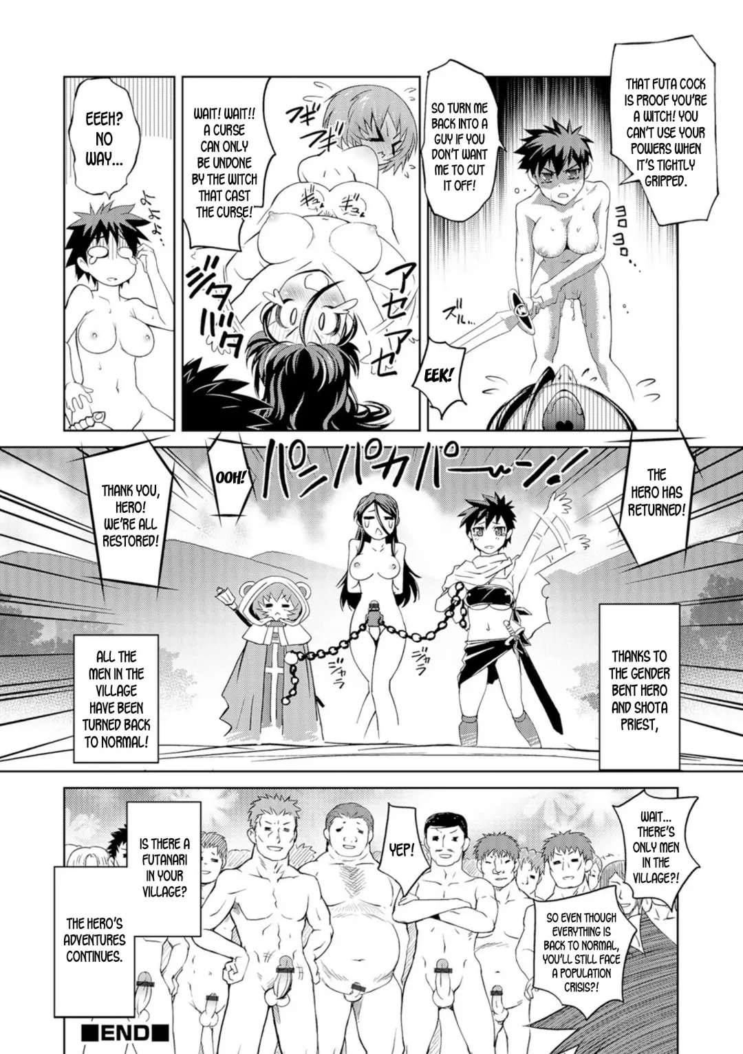 [Raymon] Nyotaika Yuusha to Futanari no Majo | Genderbent Hero and the Futanari Witch Fhentai - Page 20