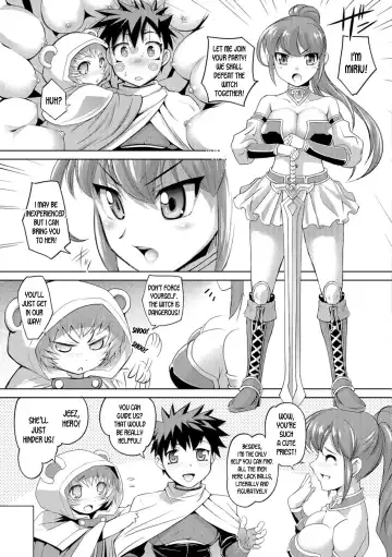 [Raymon] Nyotaika Yuusha to Futanari no Majo | Genderbent Hero and the Futanari Witch Fhentai - Page 9