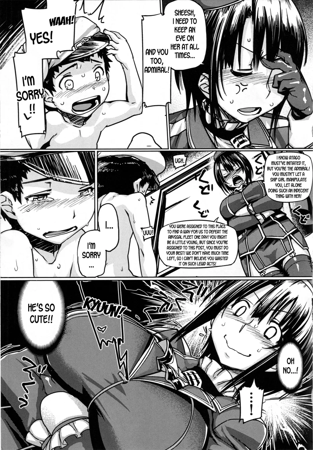 [Tabigarasu] Teitoku Enshuuchou Fhentai - Page 8