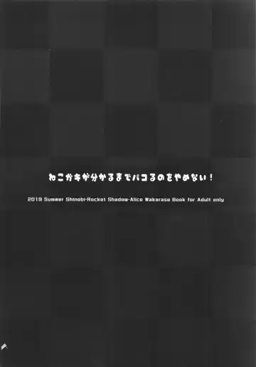 [Sasamashin] Neko Gaki ga Wakaru made Pakoru no o Yamenai Fhentai - Page 18