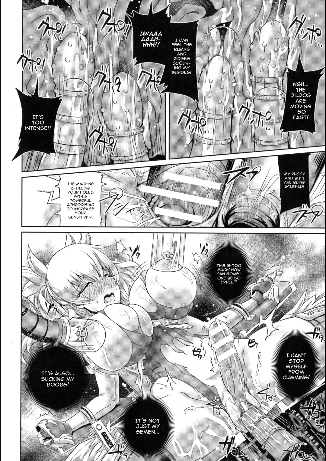[Lewis Mclaren] Seiyoku no Tenshi Eterna ~Daraku no Sakusei Kikai~ | Holy Wing Angel Eterna ~Depravity Machine~ Fhentai - Page 12
