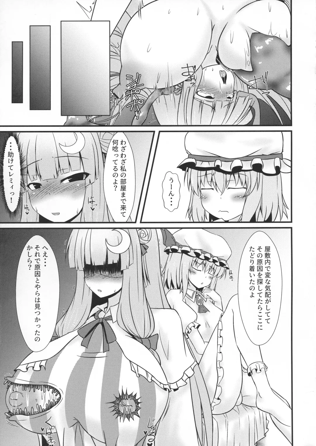 [Parmiria] Patchouli to Remilia no Shokushu Ae Fhentai - Page 11