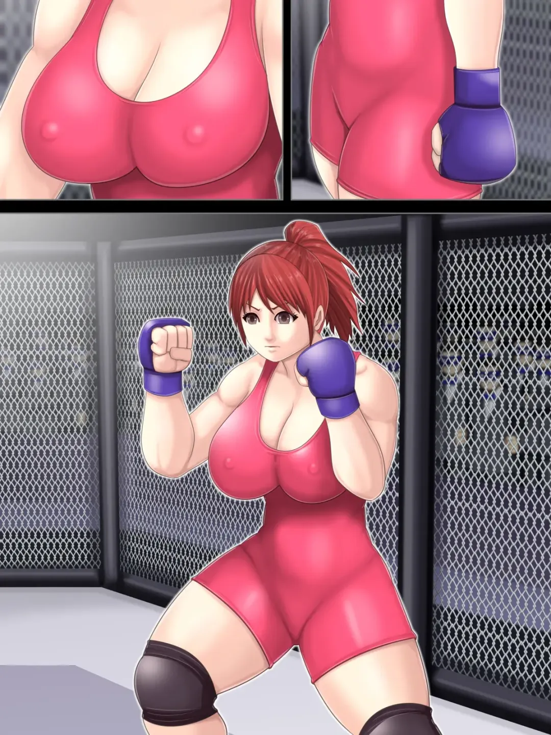 [Takasaki Jiro] Ingoku Tougijou -Wresling Elite Kashiwagi Yuuri Hen- Fhentai - Page 44