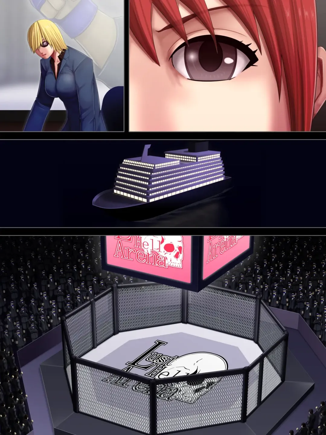 [Takasaki Jiro] Ingoku Tougijou -Wresling Elite Kashiwagi Yuuri Hen- Fhentai - Page 48