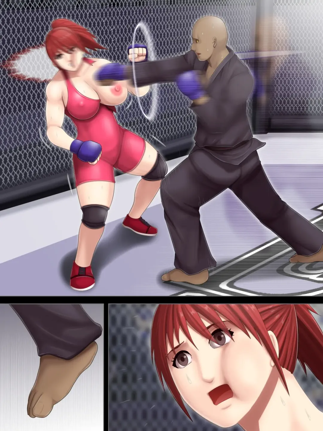 [Takasaki Jiro] Ingoku Tougijou -Wresling Elite Kashiwagi Yuuri Hen- Fhentai - Page 60