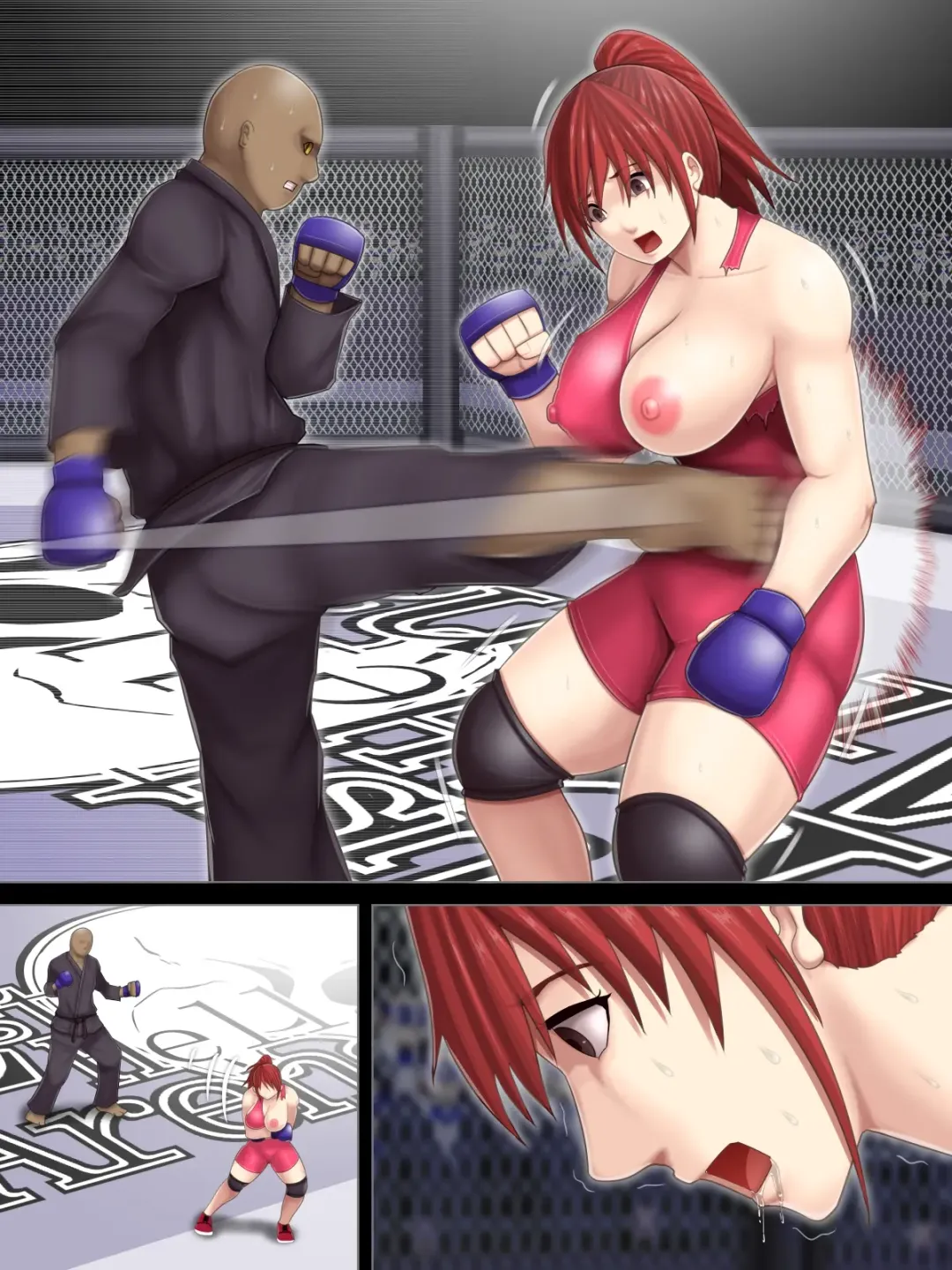 [Takasaki Jiro] Ingoku Tougijou -Wresling Elite Kashiwagi Yuuri Hen- Fhentai - Page 61