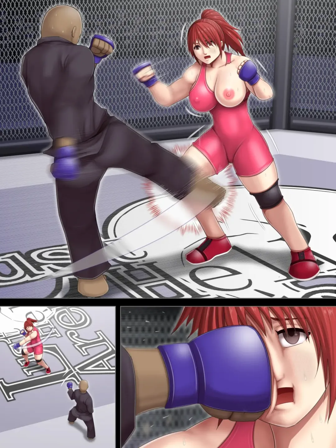 [Takasaki Jiro] Ingoku Tougijou -Wresling Elite Kashiwagi Yuuri Hen- Fhentai - Page 63