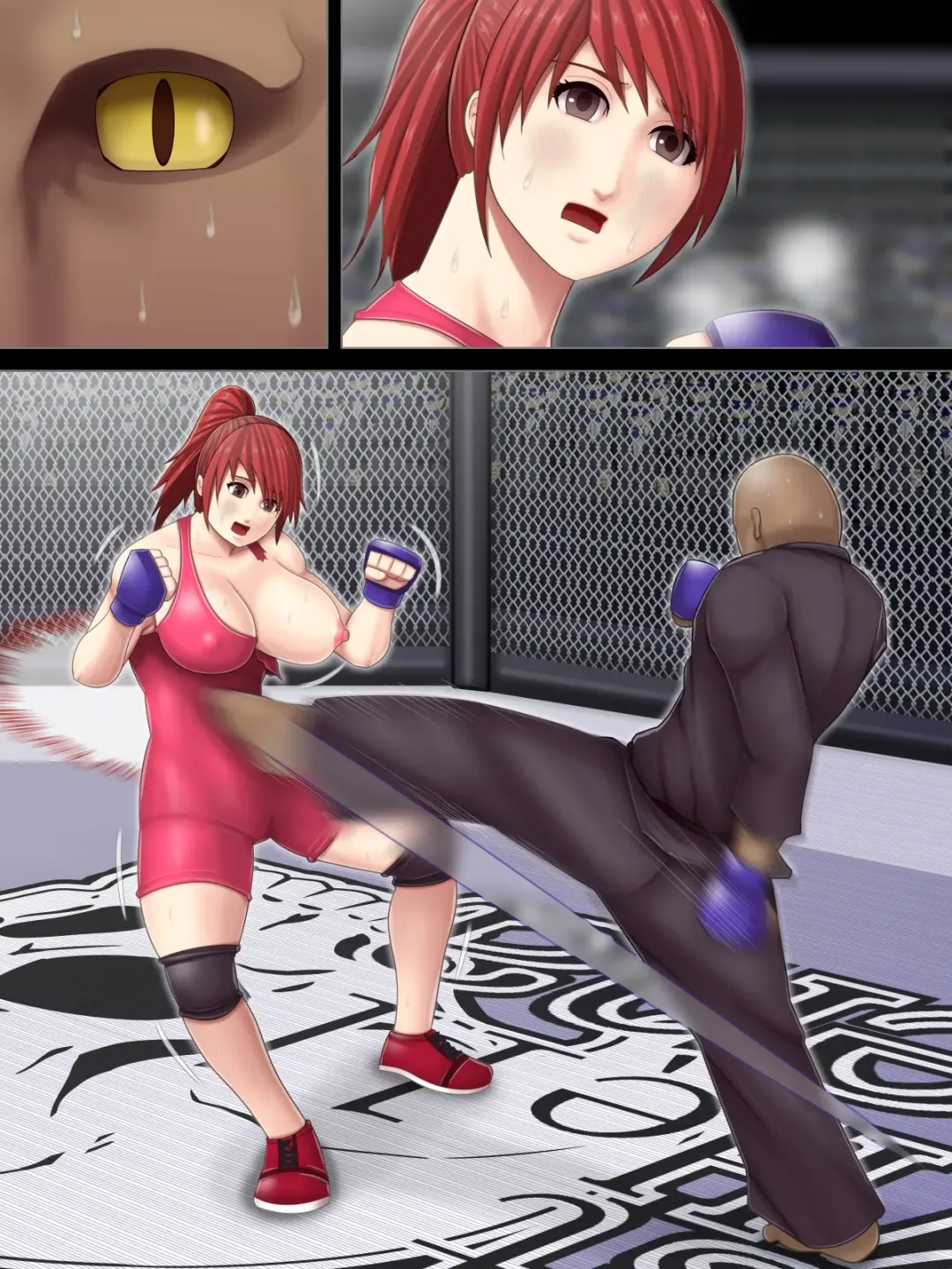 [Takasaki Jiro] Ingoku Tougijou -Wresling Elite Kashiwagi Yuuri Hen- Fhentai - Page 64