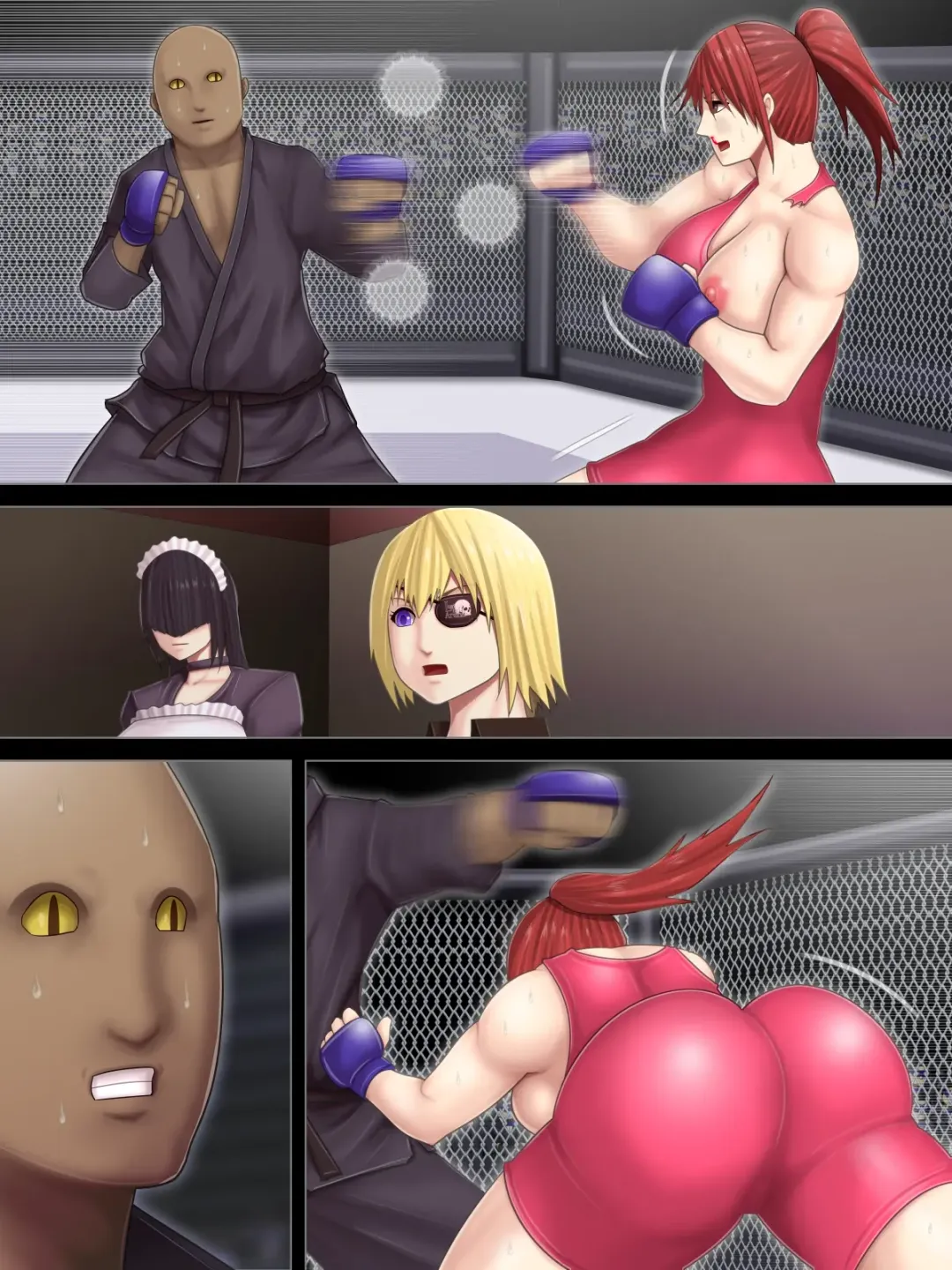 [Takasaki Jiro] Ingoku Tougijou -Wresling Elite Kashiwagi Yuuri Hen- Fhentai - Page 68