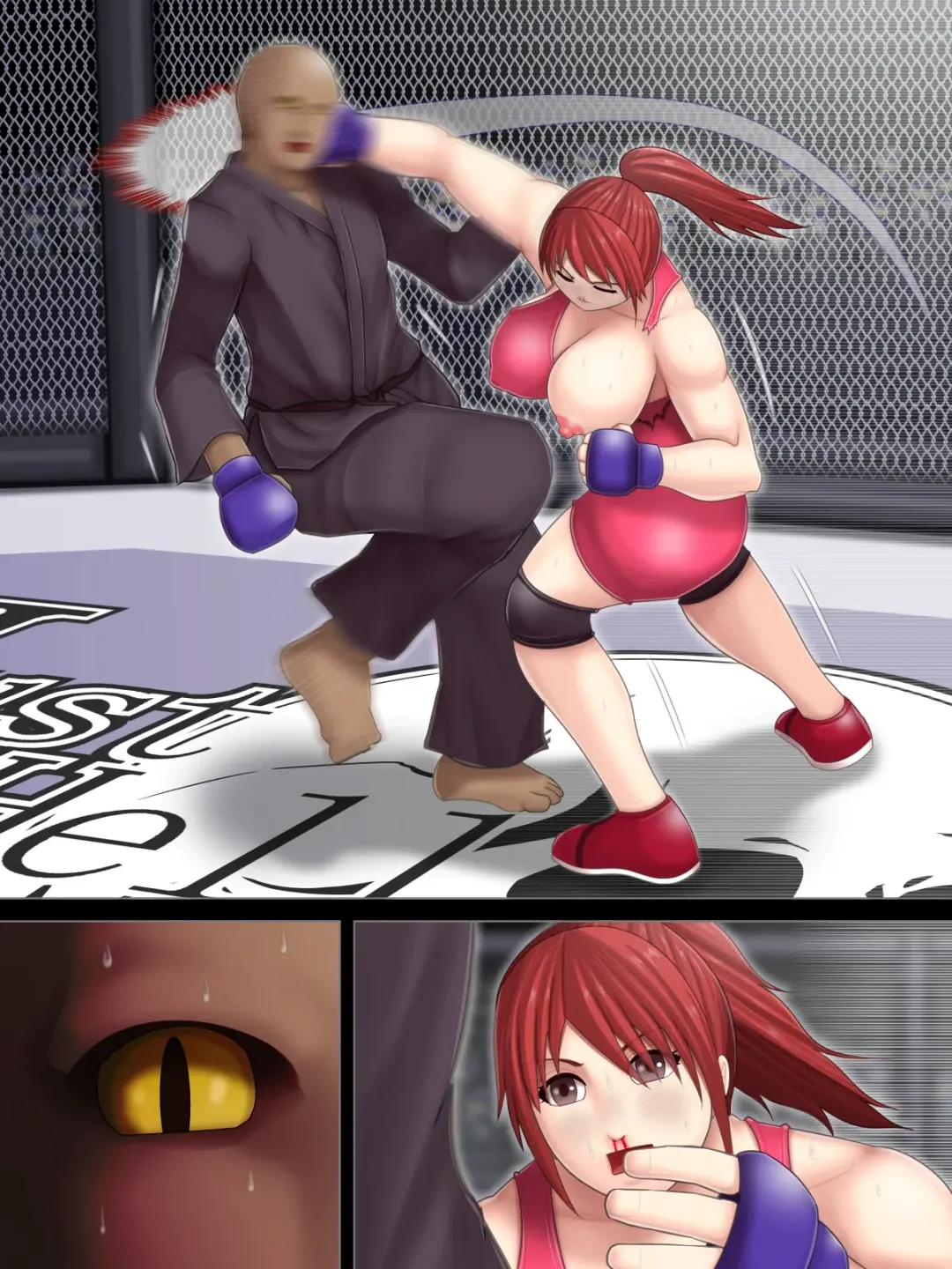 [Takasaki Jiro] Ingoku Tougijou -Wresling Elite Kashiwagi Yuuri Hen- Fhentai - Page 69