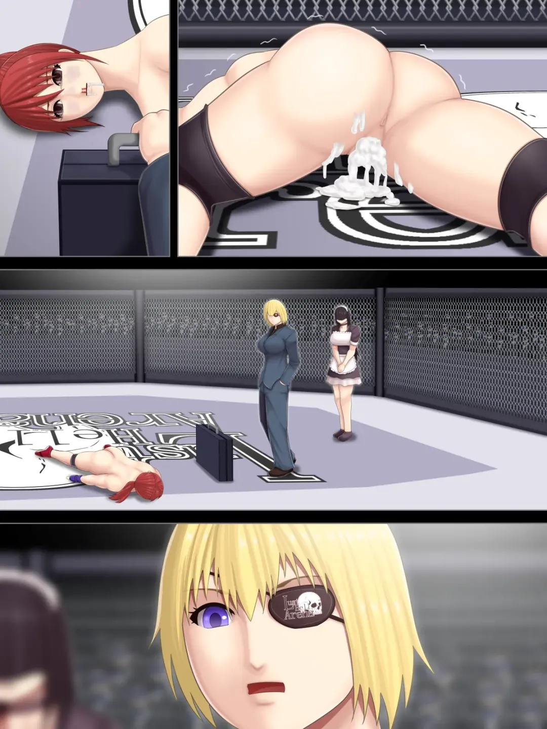 [Takasaki Jiro] Ingoku Tougijou -Wresling Elite Kashiwagi Yuuri Hen- Fhentai - Page 82