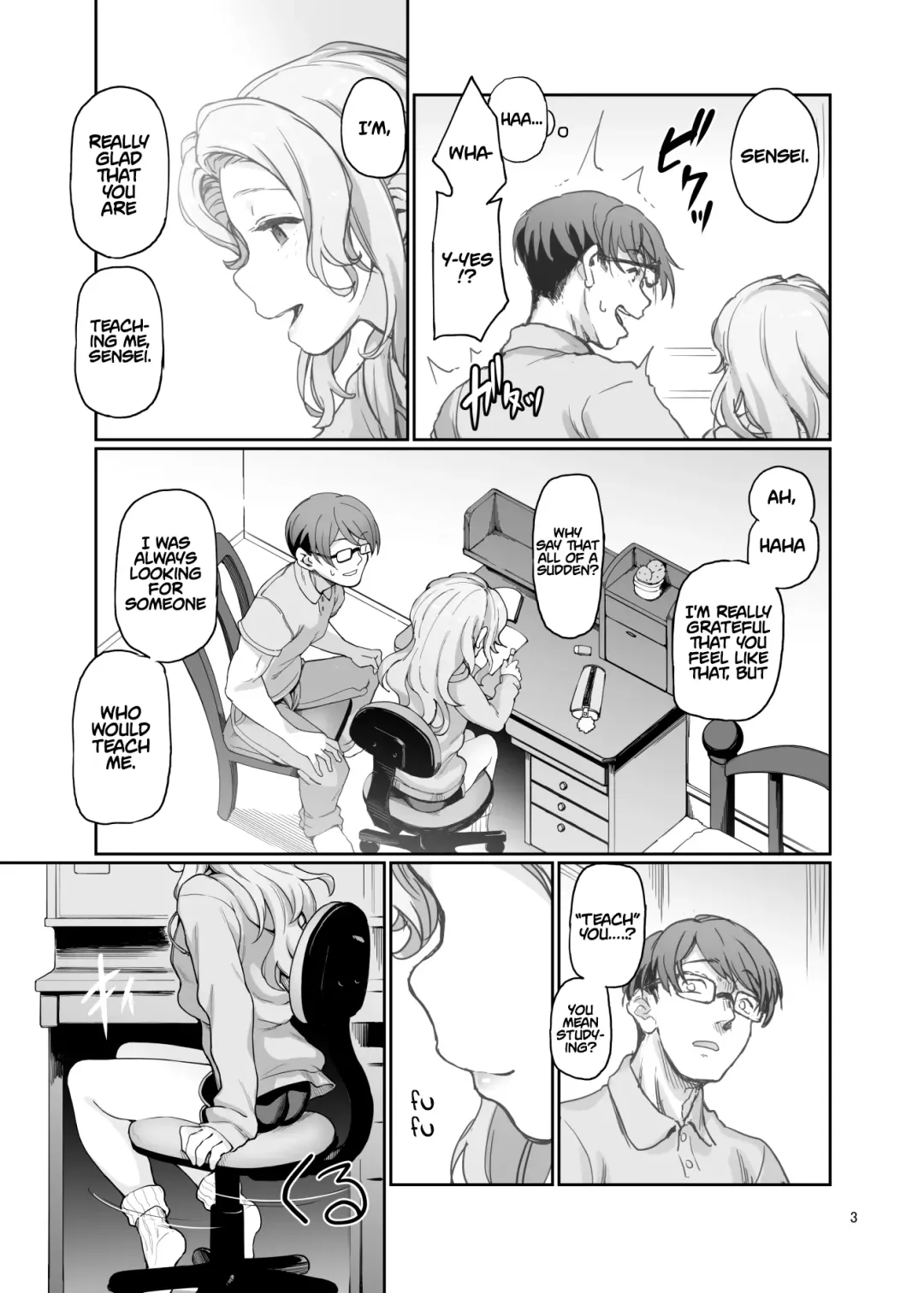 [Aya Shachou] Katei Kyoushi no Hitsuyou na | What a Private Tutor Needs Fhentai - Page 5