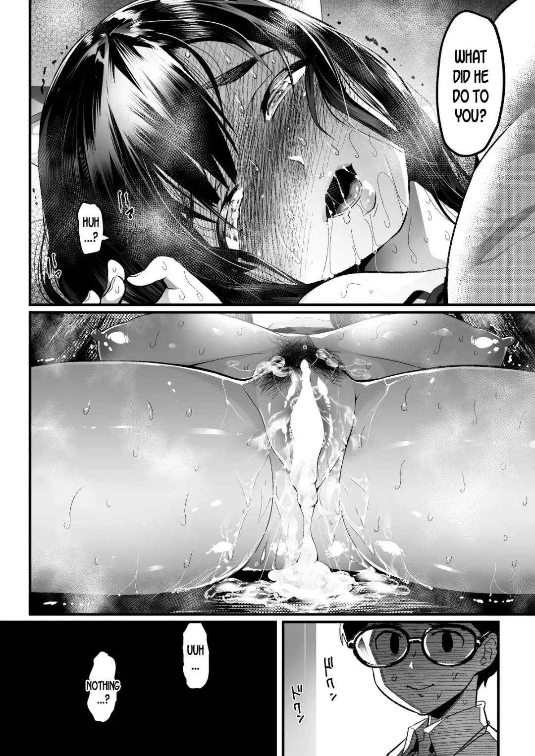 [Toilet Komoru] Hitozuma Netori Surprise ~Danna no Me no Mae de Chitsunai Shasei~ Fhentai - Page 37