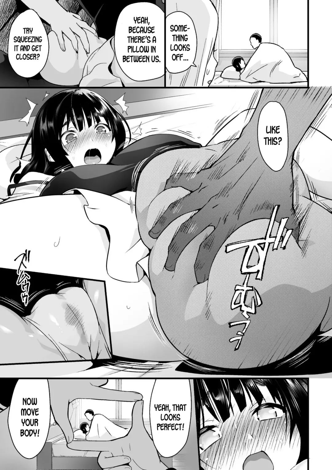 [Toilet Komoru] Hitozuma Netori Surprise ~Danna no Me no Mae de Chitsunai Shasei~ Fhentai - Page 4