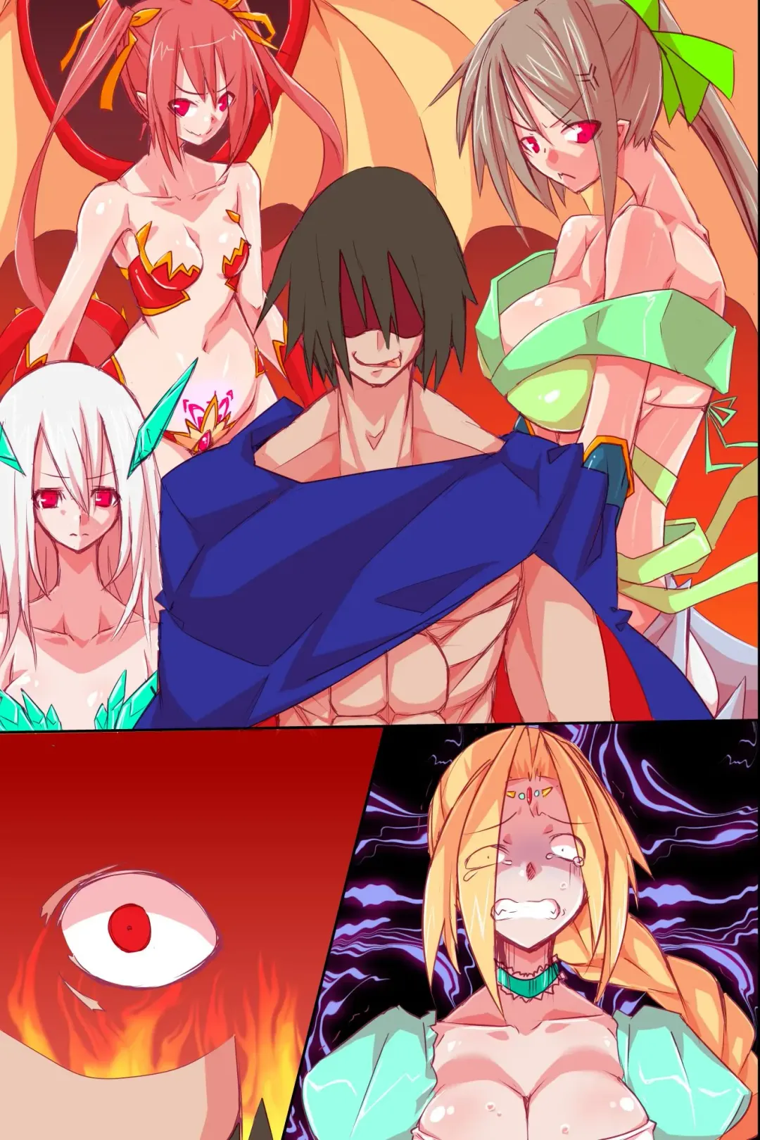 [Kuroie] Ishu Haramase Harem ~Bijo Ryuuki-tachi o Yarimakutte Zenin Ore Yomeka!!~ Fhentai - Page 79