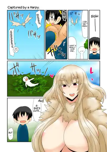 Read [Hroz] Harpy-san ni Tsukamatte. | Captured By A Harpy. - Fhentai