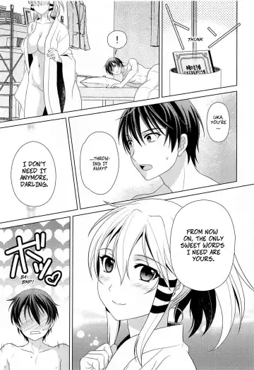 [Gushigushi Maru - Ura] Otomege no Serifu wa Genjitsu de wa Tsukaenai | Love Poems Can't Be Used in Reality Fhentai - Page 24