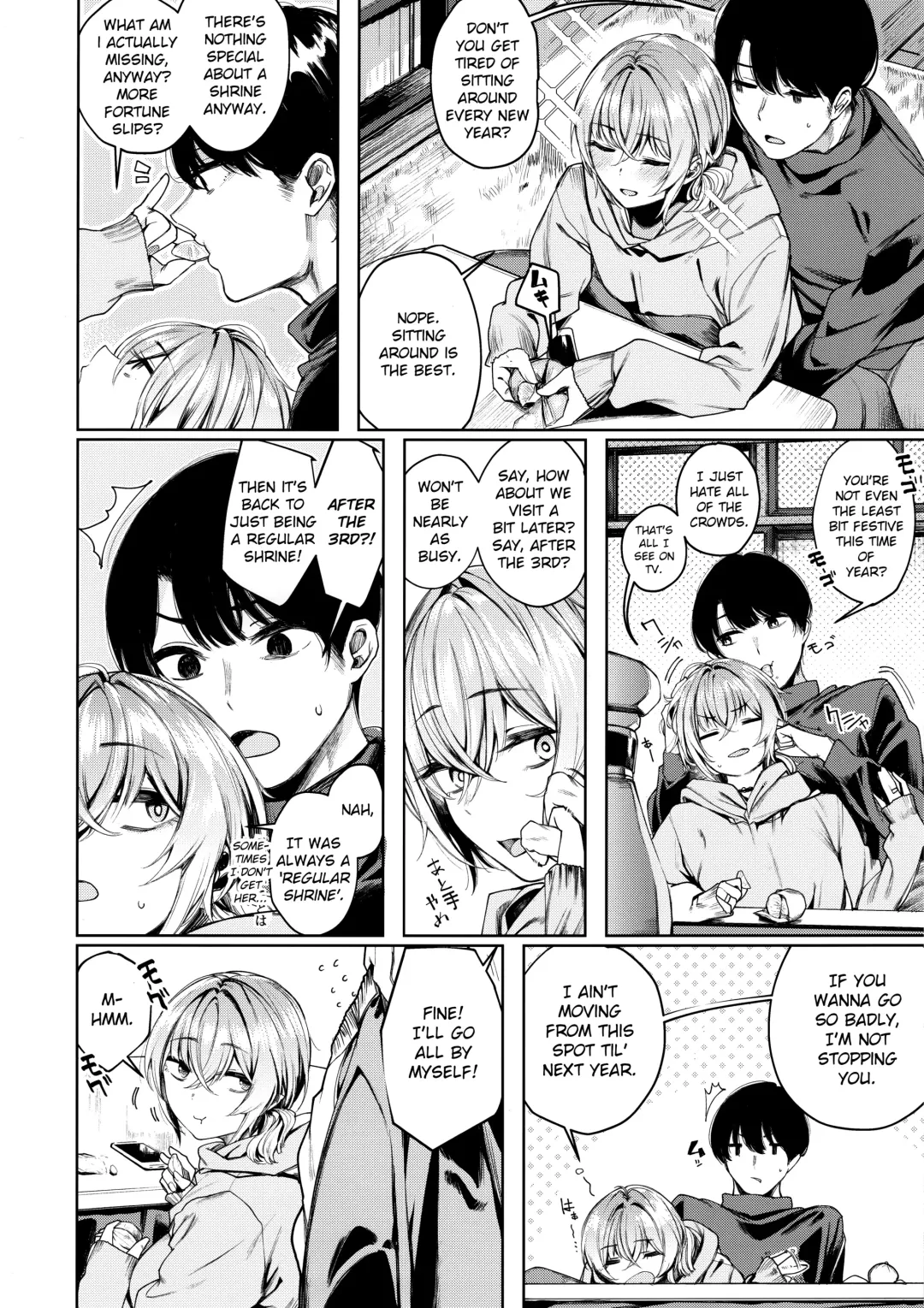 [Akagi Asahito] Furyou-chan to Kotatsu de Nukunuku Suru Oomisoka. Fhentai - Page 4
