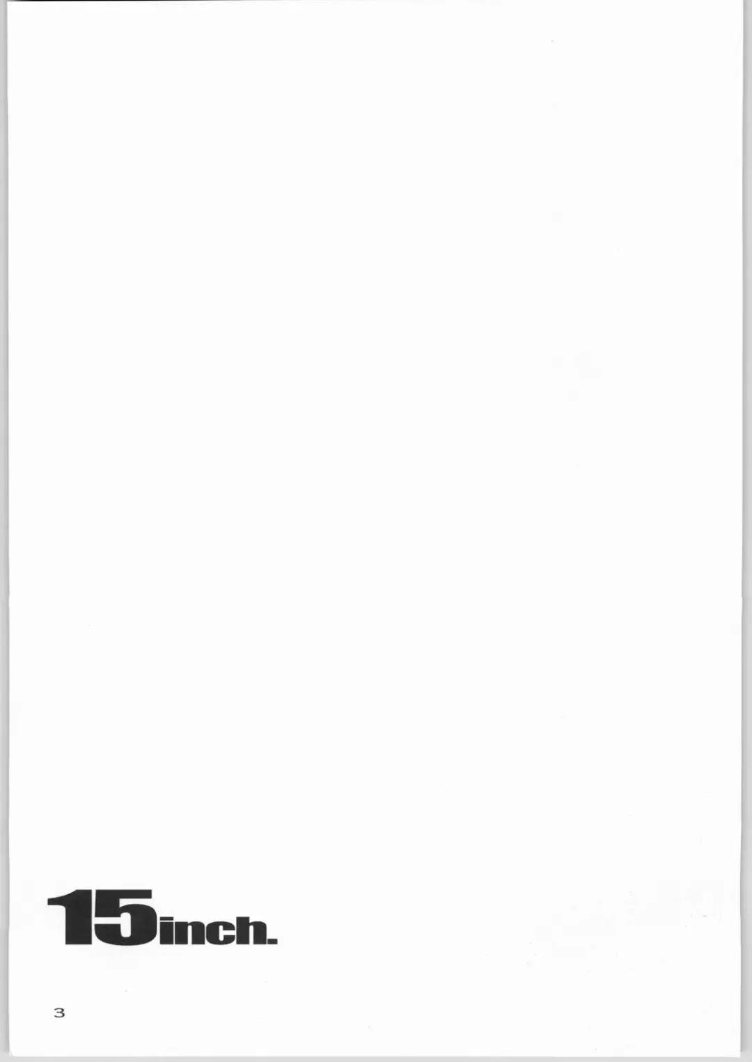 [Arai Kei] 15 inch. Fhentai - Page 2