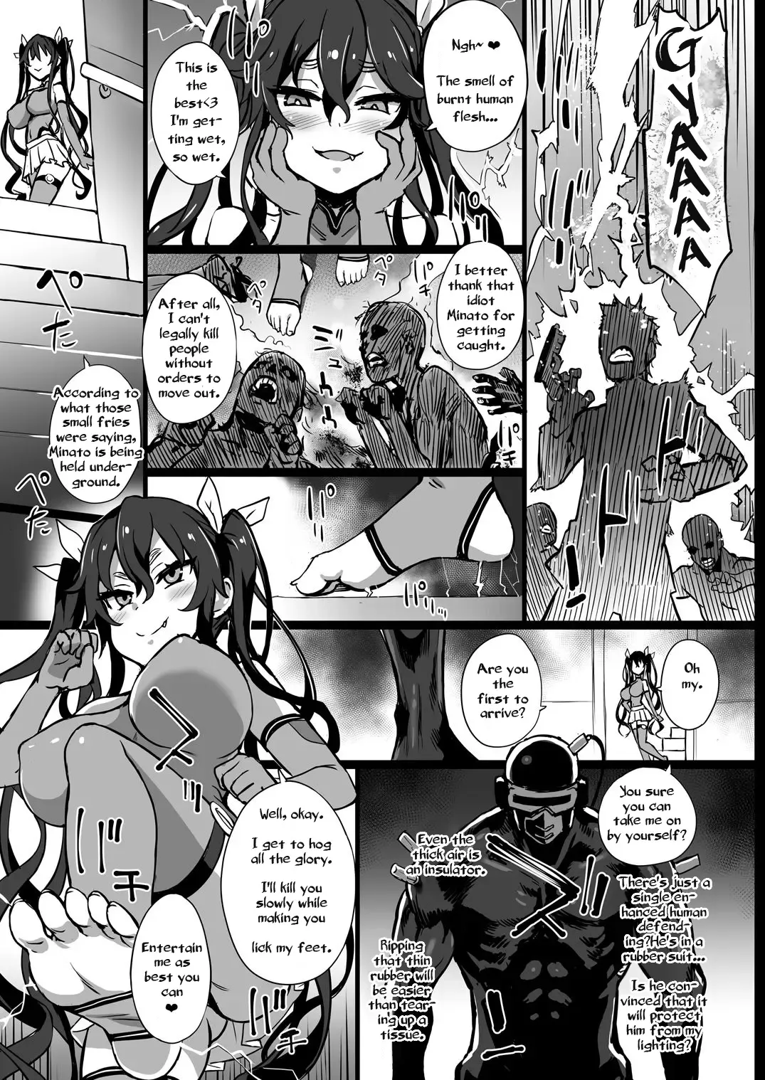 Inousha Shoujo Kesson Goudou | Esper Girl Amputation Union Fhentai - Page 15