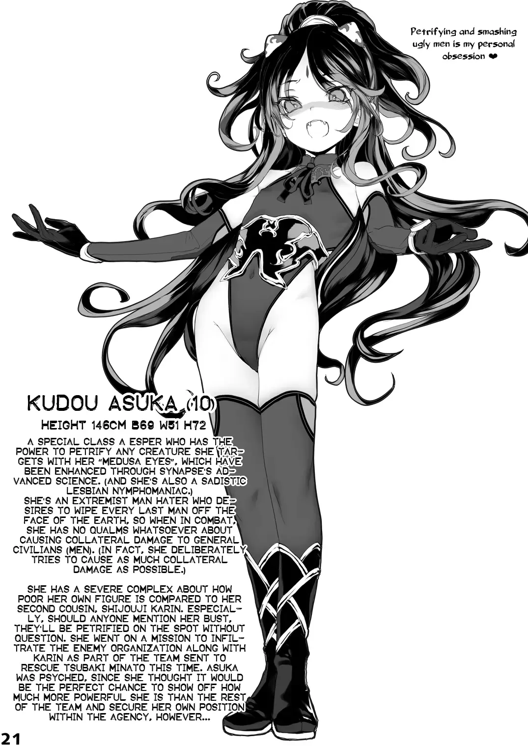 Inousha Shoujo Kesson Goudou | Esper Girl Amputation Union Fhentai - Page 21