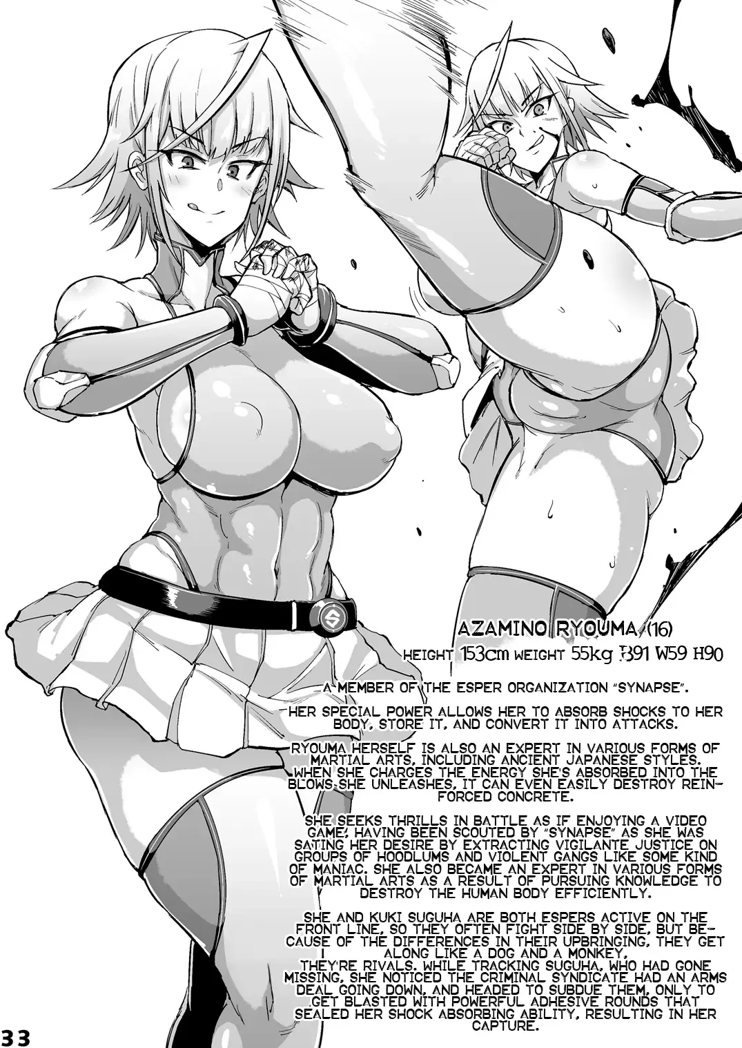 Inousha Shoujo Kesson Goudou | Esper Girl Amputation Union Fhentai - Page 33