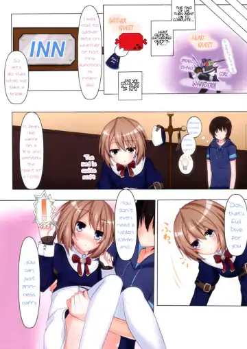 [Haru] Online de Next na Koibito | Next's Lover Online Fhentai - Page 8