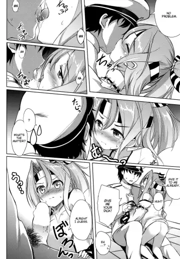 [Hitsujibane Shinobu] Watashi no Teitoku to Kanata no Kakunouko | My Admiral and the Hangar in the Distance Fhentai - Page 6