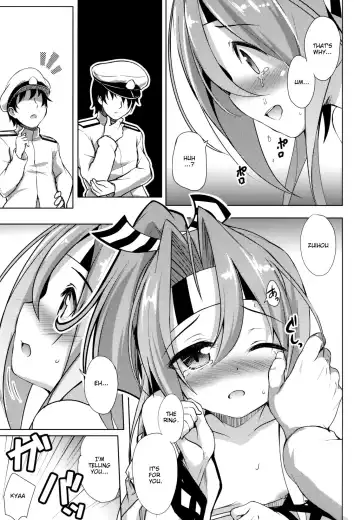 [Hitsujibane Shinobu] Watashi no Teitoku to Kanata no Kakunouko | My Admiral and the Hangar in the Distance Fhentai - Page 9
