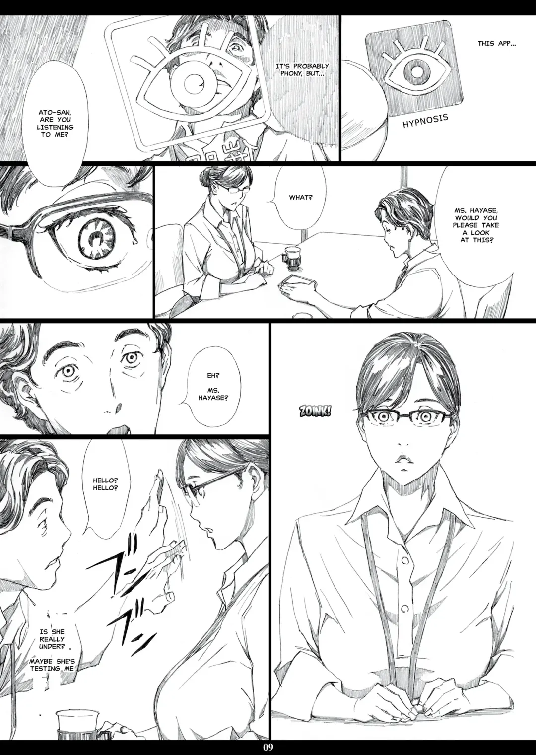 [Amano Ameno] Kyonyuu Onna Joushi Saimin Nikuningyou Fhentai - Page 8