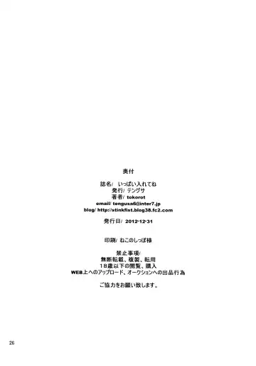 [Tokorot] Ippai Irete ne Fhentai - Page 25