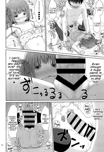 [Kagono Tori] Tonari no Heya ni Sundeiru Yasashii Onii-san wa Jitsu wa Lolicon Deshita | The Nice Onii-san Who Lives Next Door is Actually a Lolicon Fhentai - Page 22