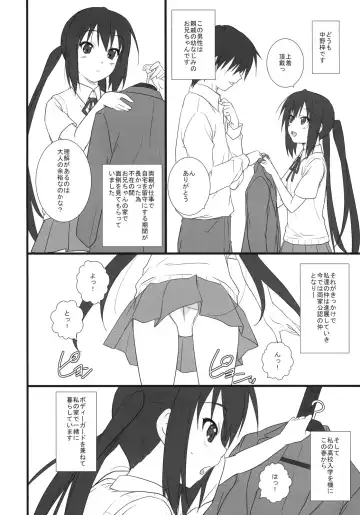 [Andou Tomoya] Neko Biyori -Nakano Azusa- Fhentai - Page 5