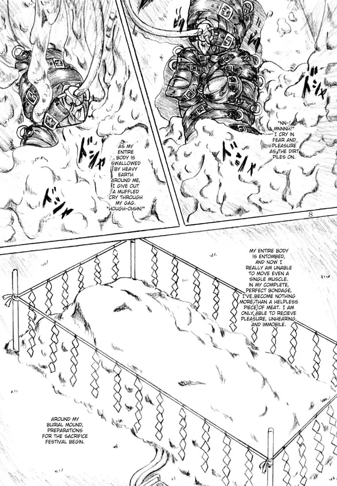 [Sumomo Ex] Ikenie Miko | Sacrificial Shrine Maiden Fhentai - Page 9