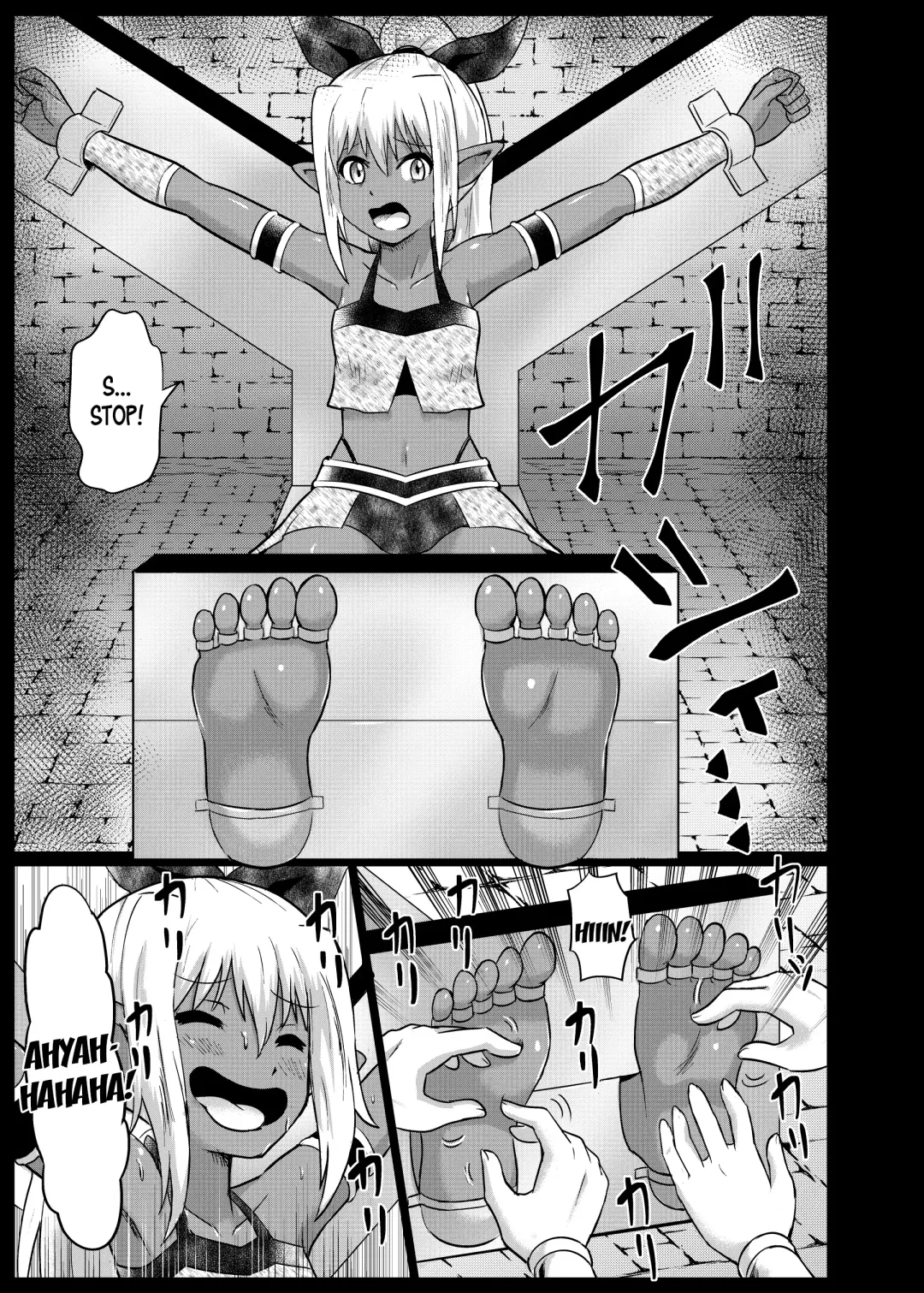 [Mokoyana] Mamono Musume Oshioki Kusuguri Jigoku Fhentai - Page 15