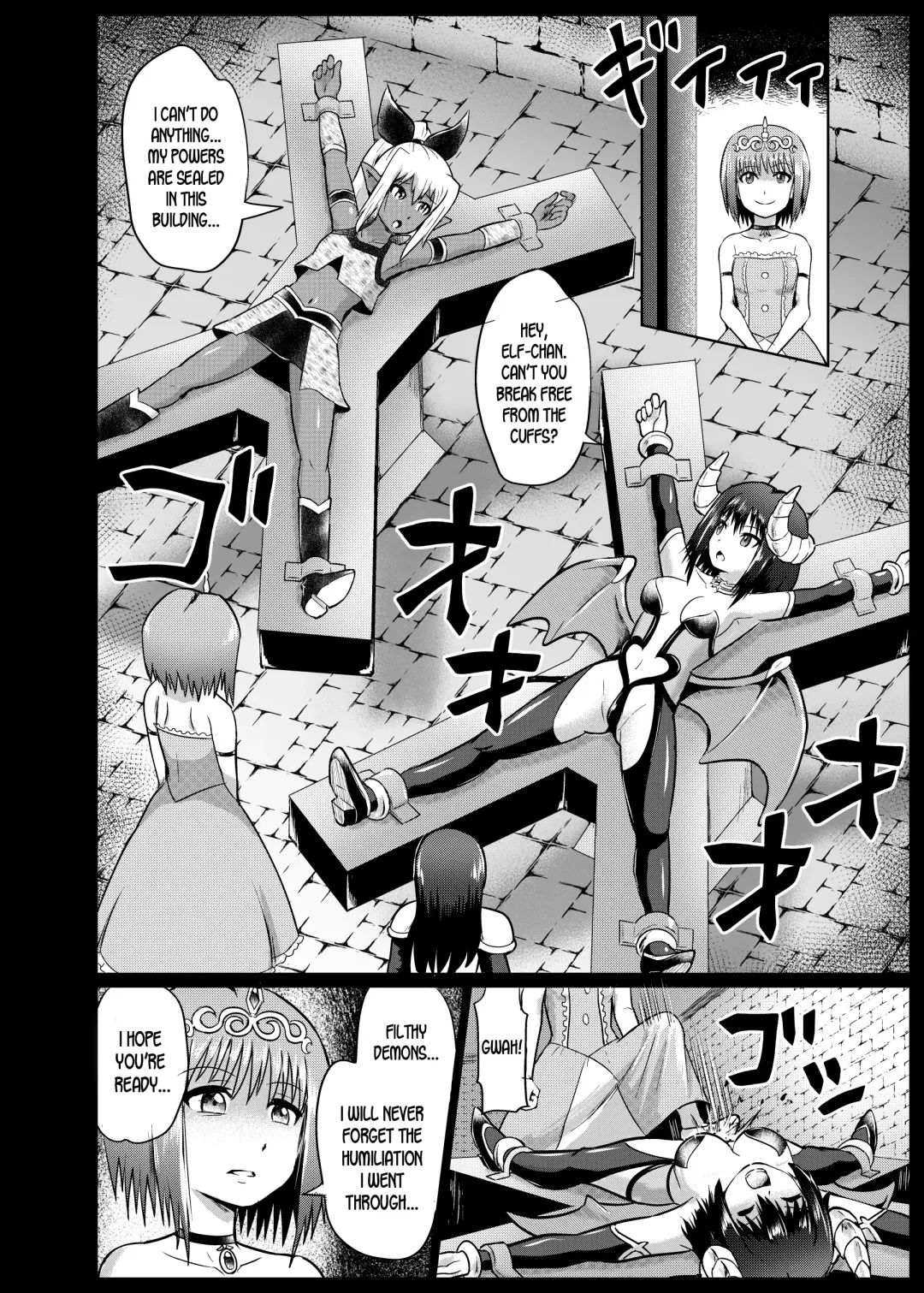 [Mokoyana] Mamono Musume Oshioki Kusuguri Jigoku Fhentai - Page 8