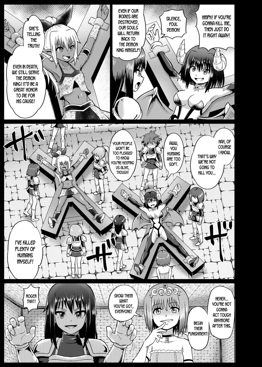 [Mokoyana] Mamono Musume Oshioki Kusuguri Jigoku Fhentai - Page 9