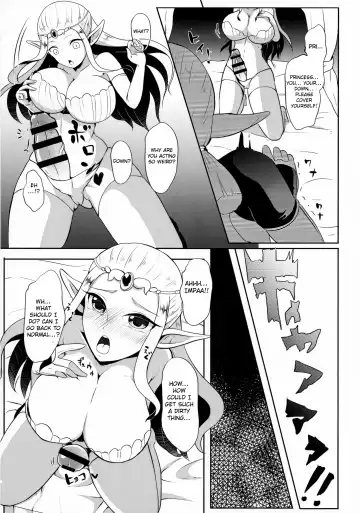 [Runrun] Toki Mawari 1.5 - TokiOca Zelda Hime ga Synchro Shite Futanari ni Nacchatta Fhentai - Page 6